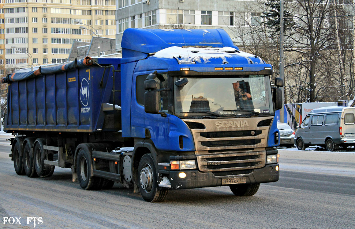 Москва, № Н 797 КХ 777 — Scania ('2011) P400