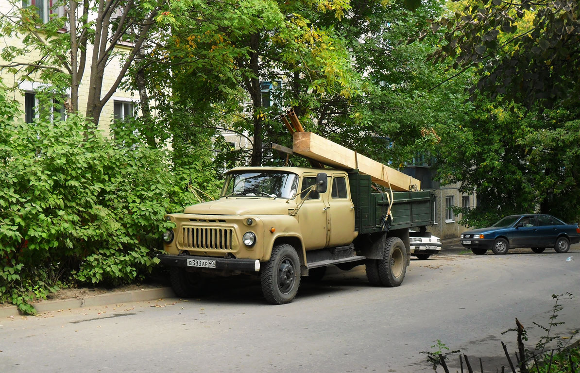 Калужская область, № В 383 АР 40 — ГАЗ-52-03