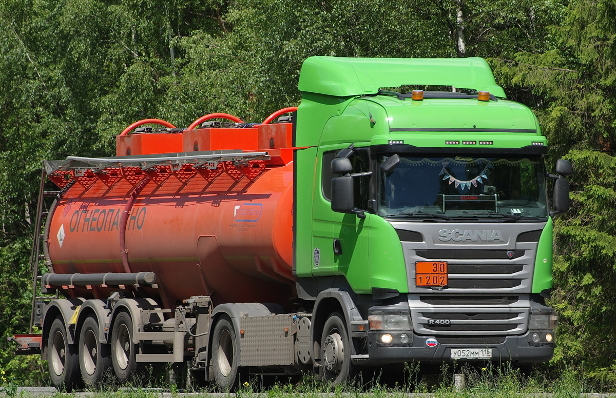 Татарстан, № У 052 ММ 116 — Scania ('2013) R400