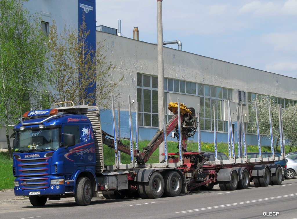 Минск, № АК 8724-7 — Scania ('2004) R480