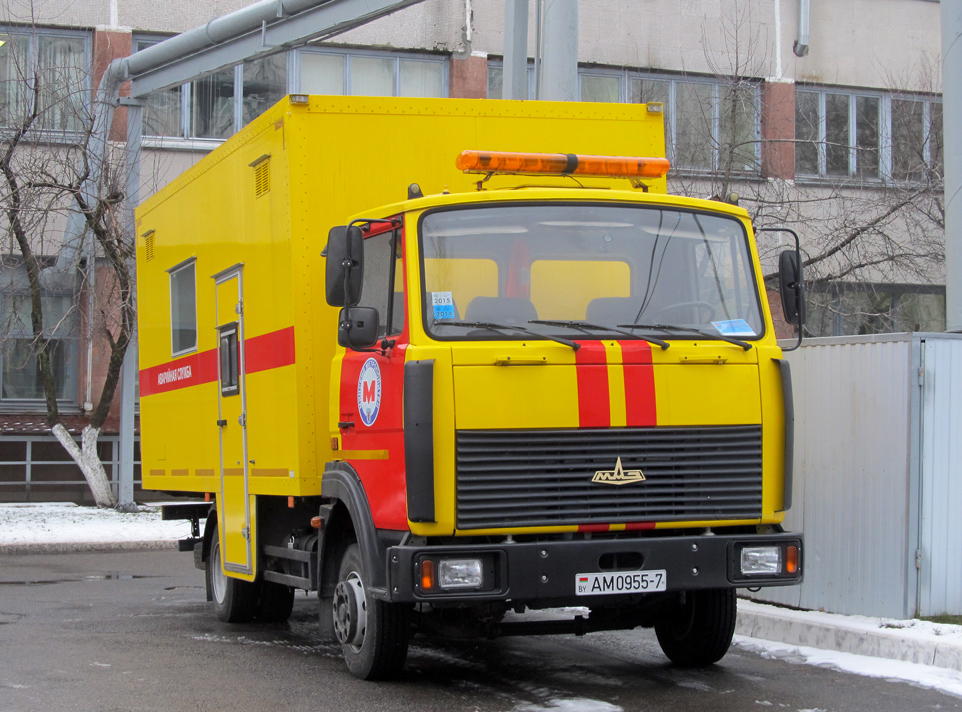 Минск, № АМ 0955-7 — МАЗ-4370 (общая модель)