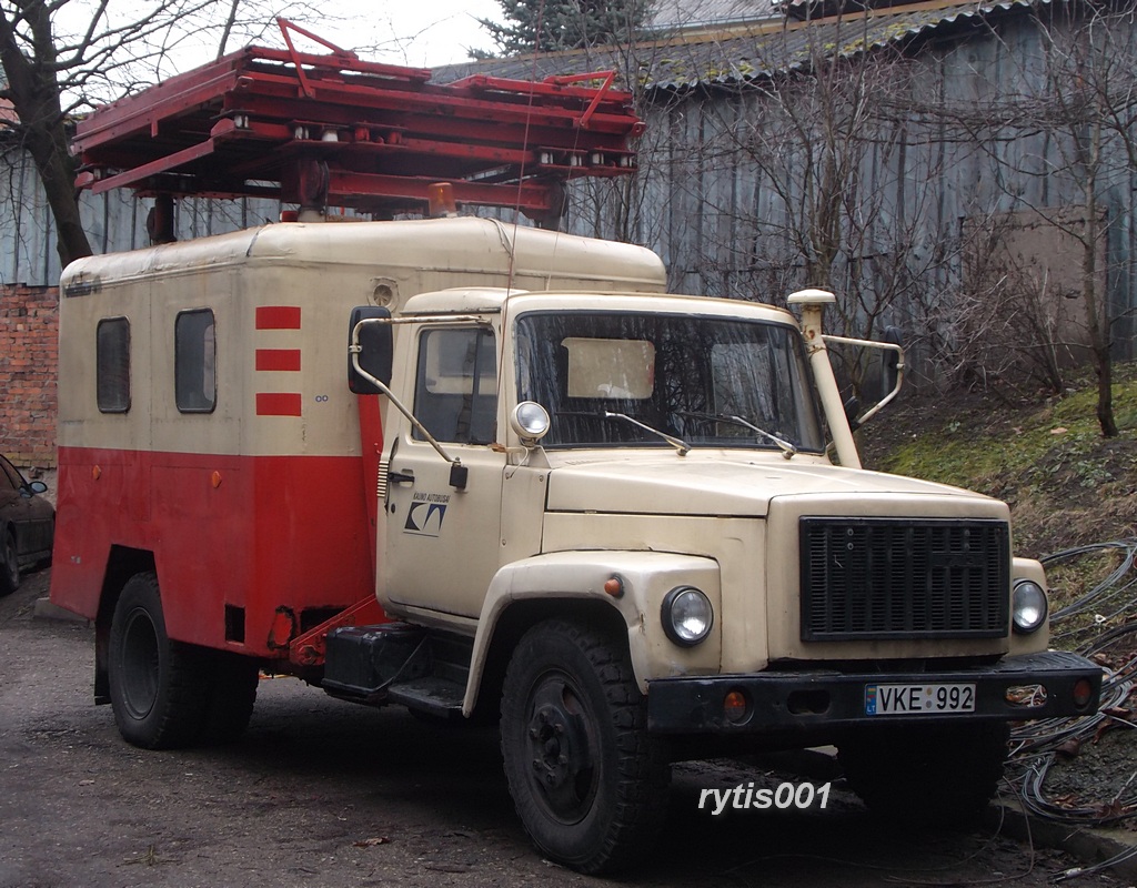 Литва, № VKE 992 — ГАЗ-3309