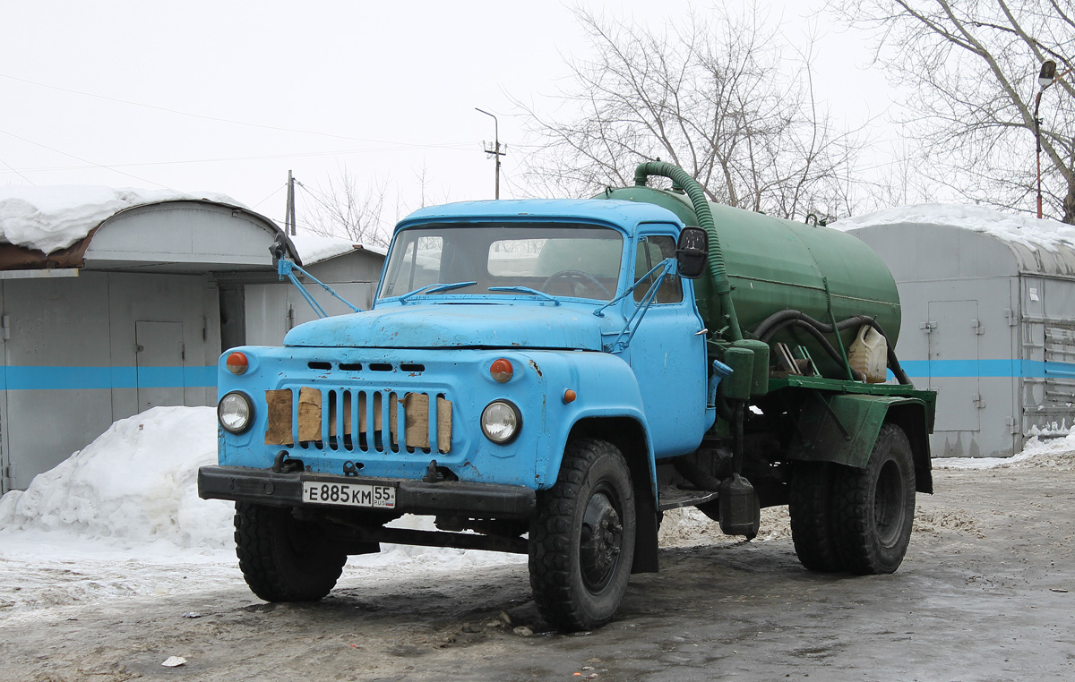 Омская область, № Е 885 КМ 55 — ГАЗ-53-12