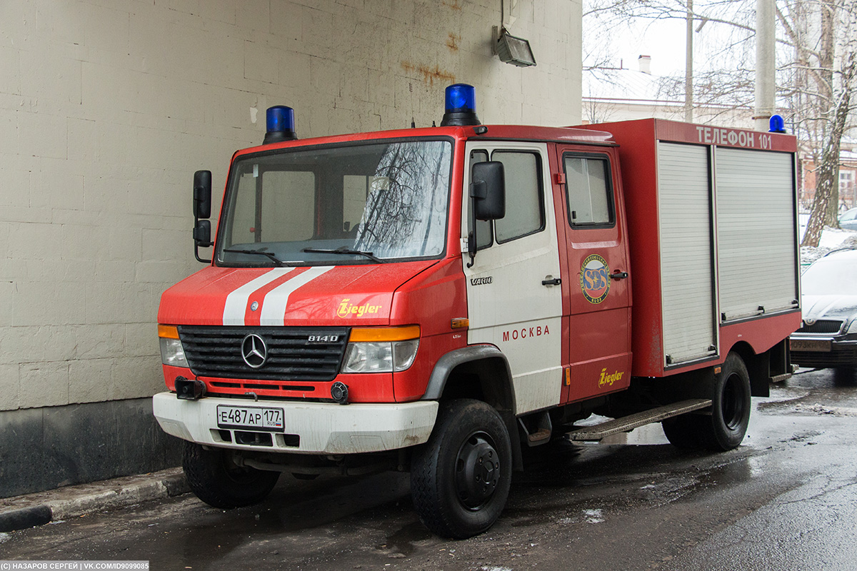 Москва, № Е 487 АР 177 — Mercedes-Benz Vario 814D