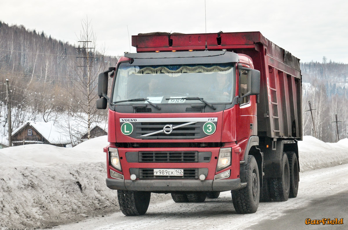 Кемеровская область, № У 989 ЕК 142 — Volvo ('2010) FM-Series