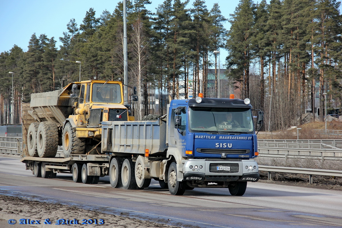 Финляндия, № BAG-534 — Sisu E11
