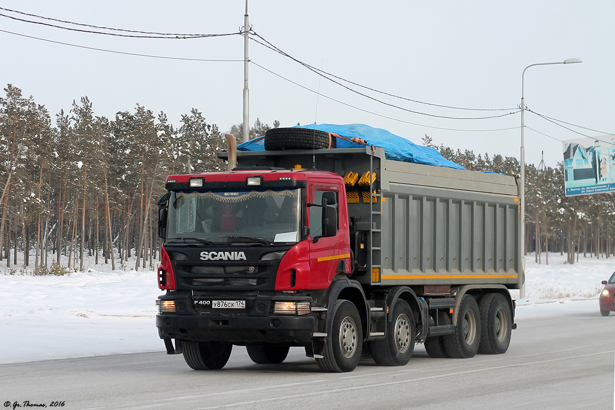 Саха (Якутия), № У 876 СК 174 — Scania ('2011) P400