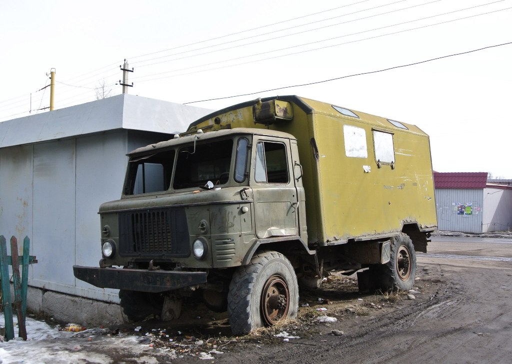 Тамбовская область, № А 987 ЕН 68 — ГАЗ-66 (общая модель); Тамбовская область — Брошенные и разукомплектованные грузовики