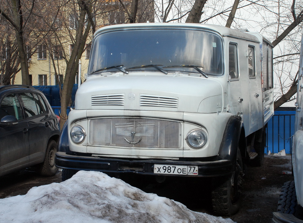 Москва, № Х 987 ОЕ 77 — Mercedes-Benz L-Series