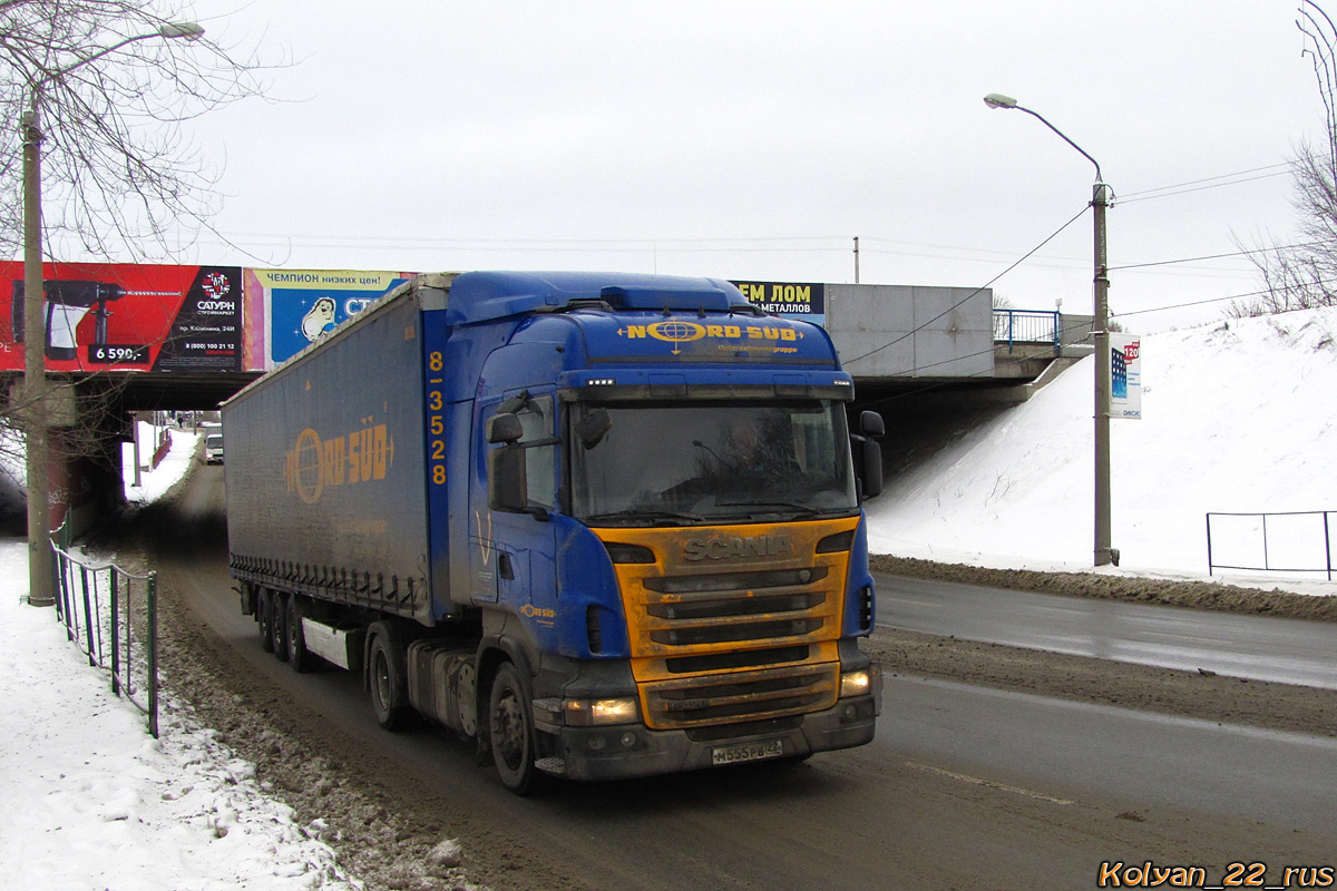 Алтайский край, № М 555 РВ 22 — Scania ('2009) R420
