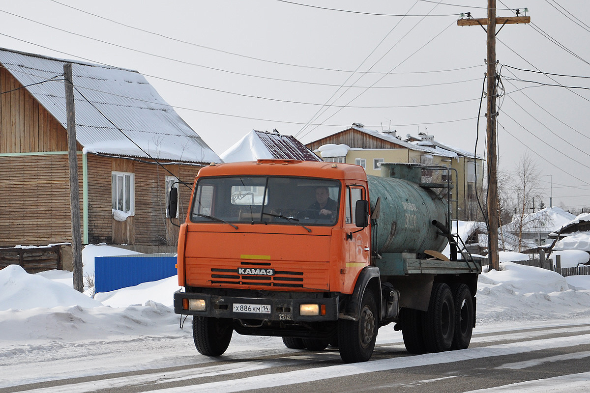 Саха (Якутия), № 2282 — КамАЗ-53215 (общая модель)