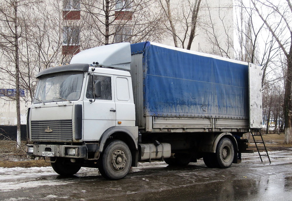 Татарстан, № Н 022 МТ 16 — МАЗ-53366