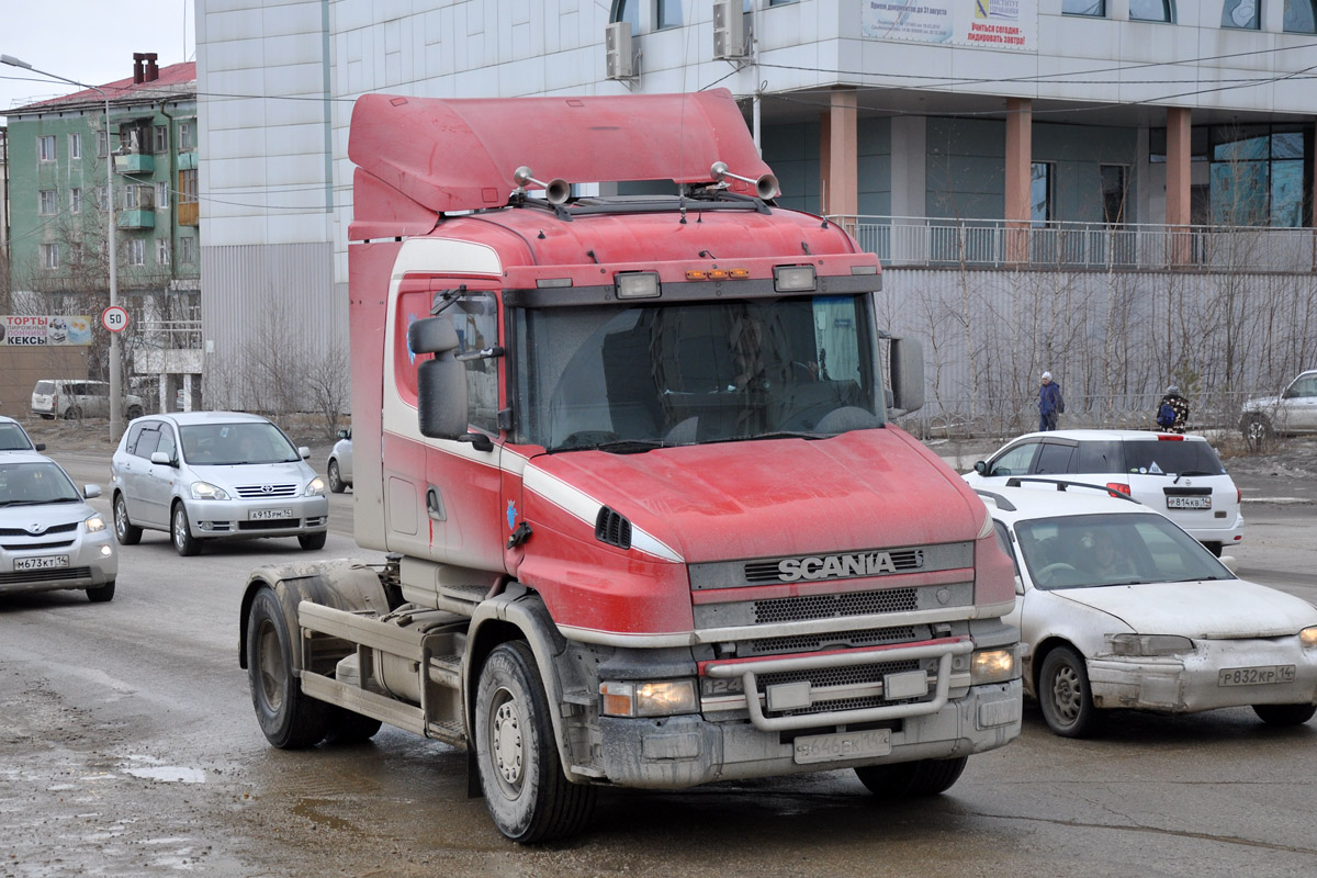 Кемеровская область, № В 646 ЕК 142 — Scania ('1996) T-Series 124L