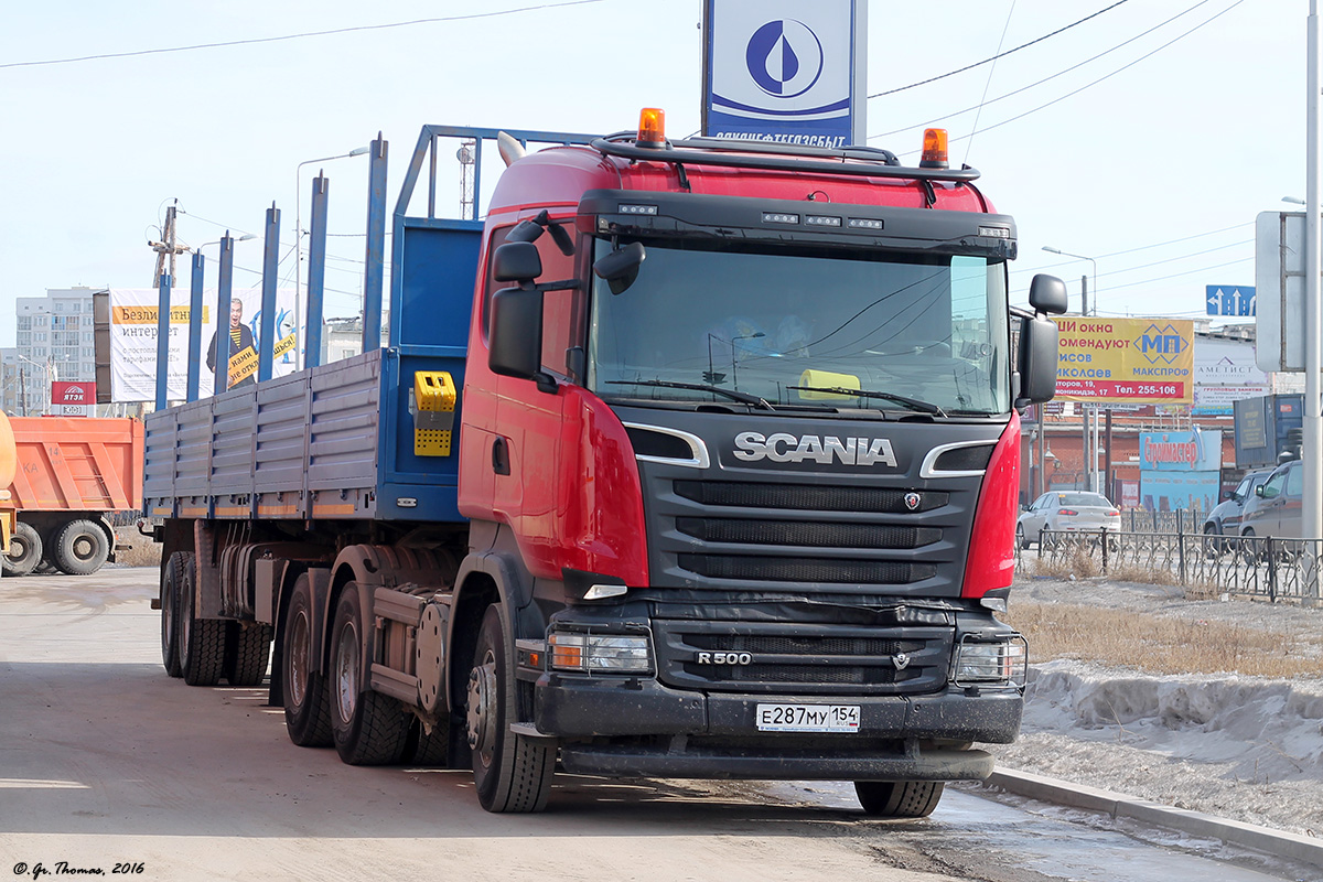 Саха (Якутия), № Е 287 МУ 154 — Scania ('2013) R500