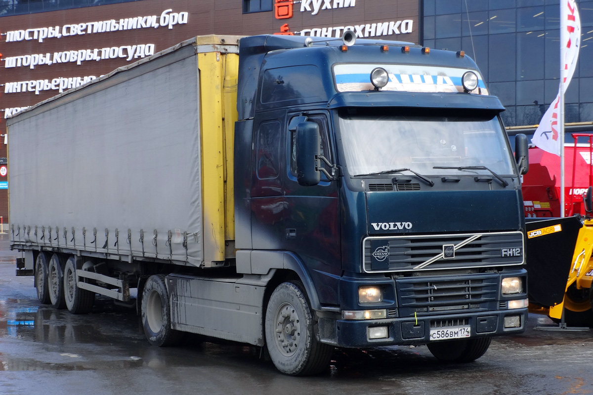 Челябинская область, № С 586 ВМ 174 — Volvo ('1993) FH12.380
