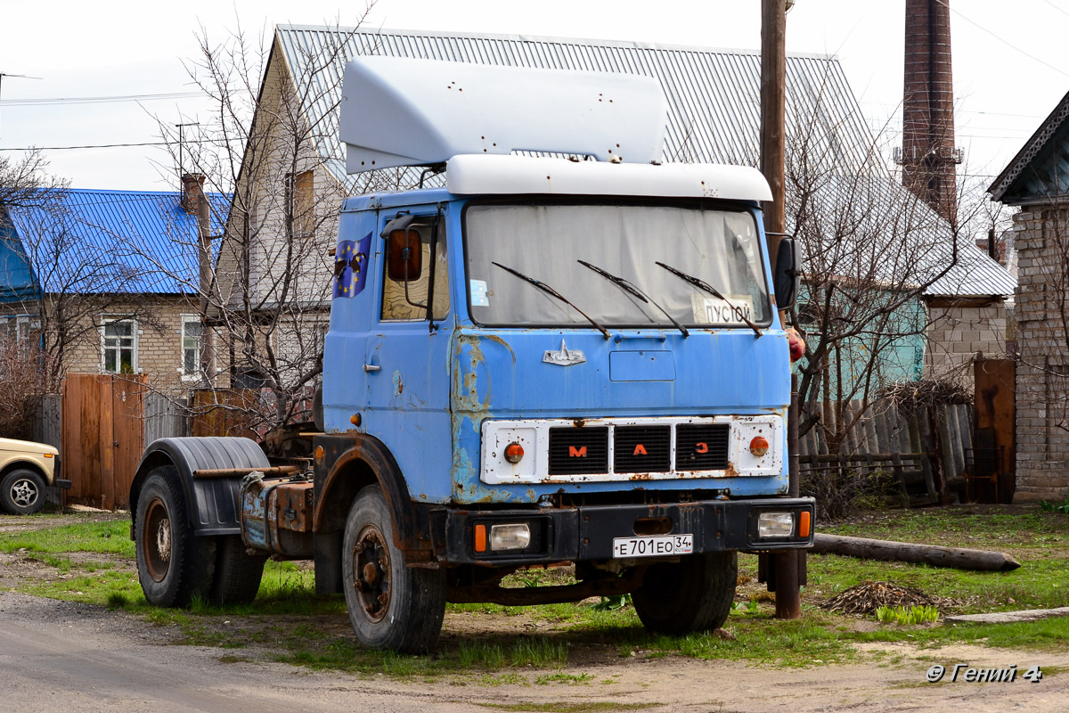 Волгоградская область, № Е 701 ЕО 34 — МАЗ-5432 (общая модель)