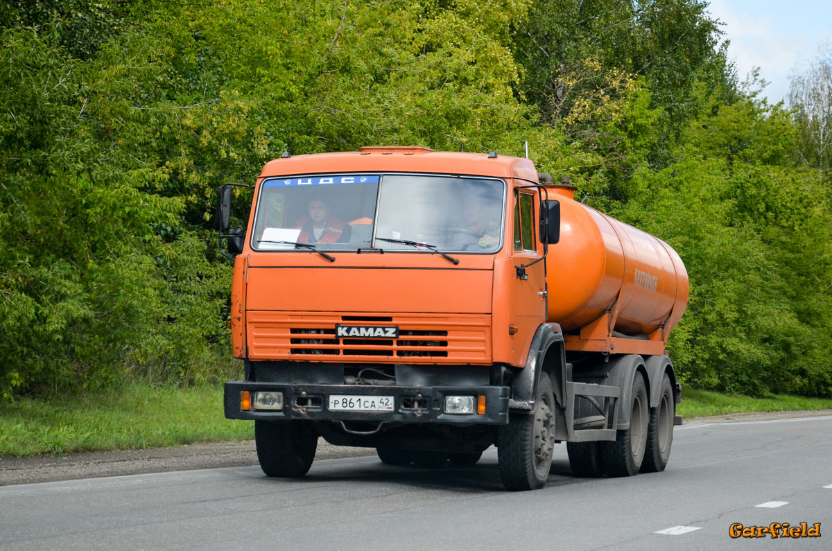 Кемеровская область, № Р 861 СА 42 — КамАЗ-53215 (общая модель)