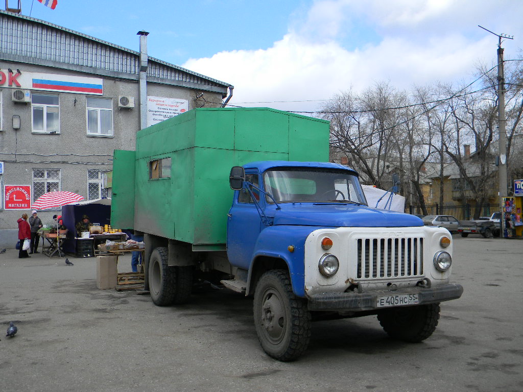 Омская область, № Е 405 НС 55 — ГАЗ-53-12
