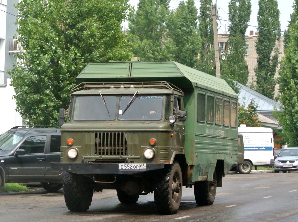 Тамбовская область, № Е 552 ОР 68 — ГАЗ-66-11