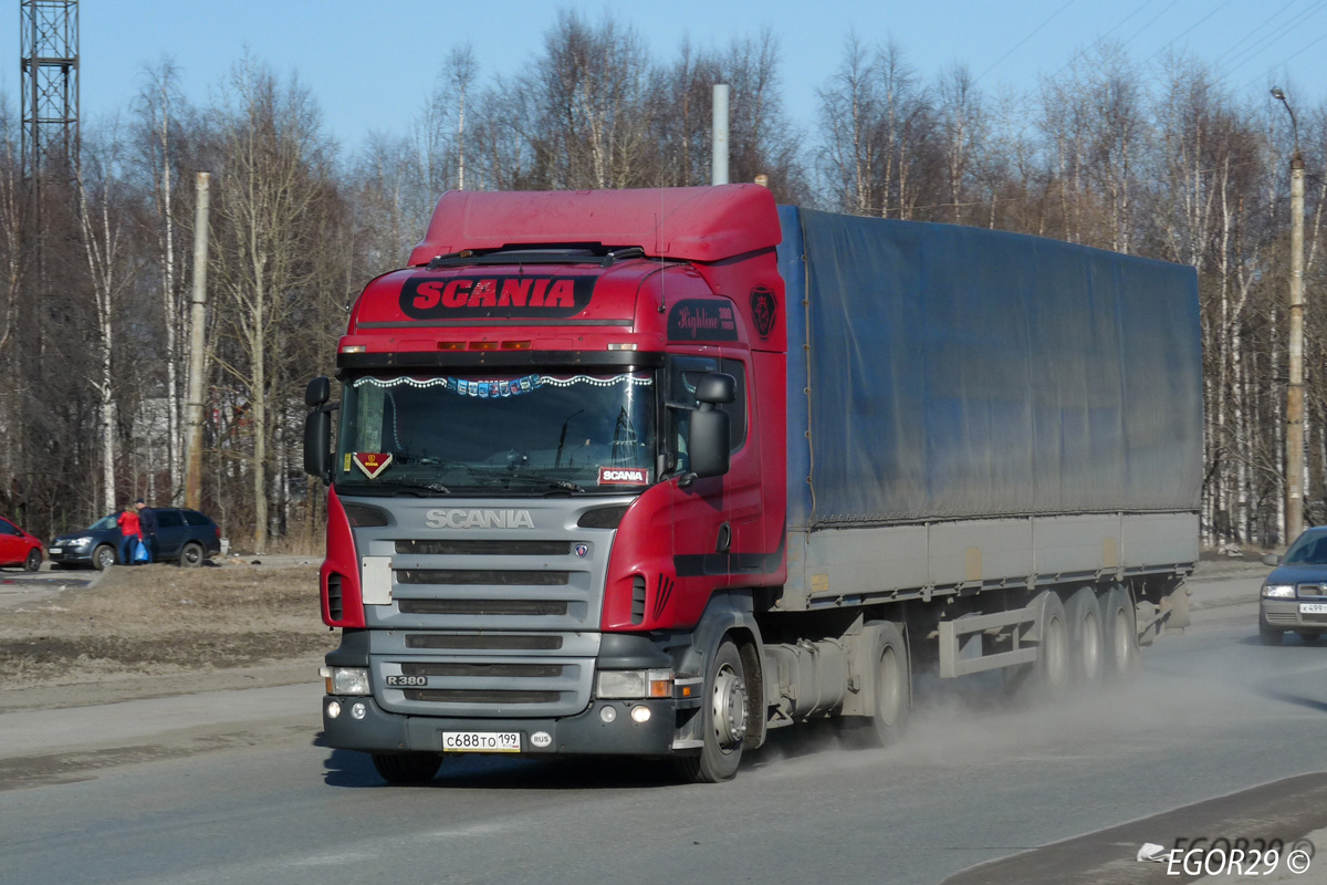 Москва, № С 688 ТО 199 — Scania ('2004) R380