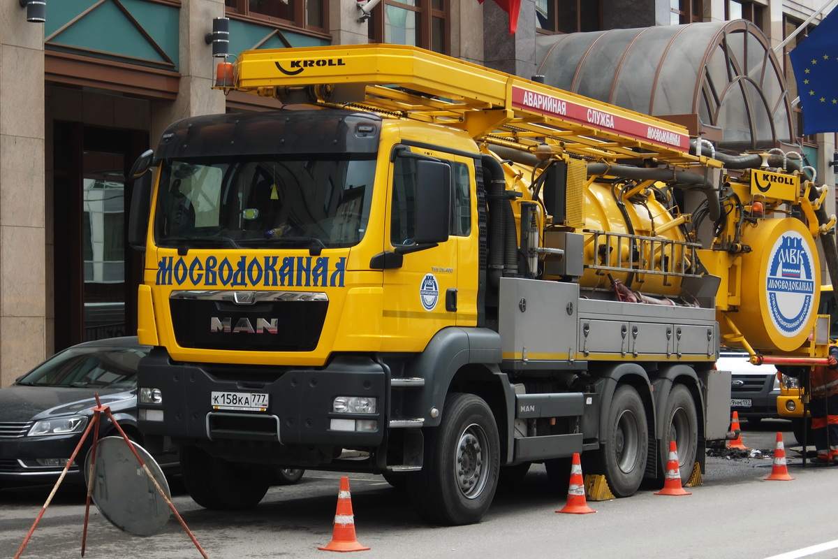 Москва, № К 158 КА 777 — MAN TGS 26.400