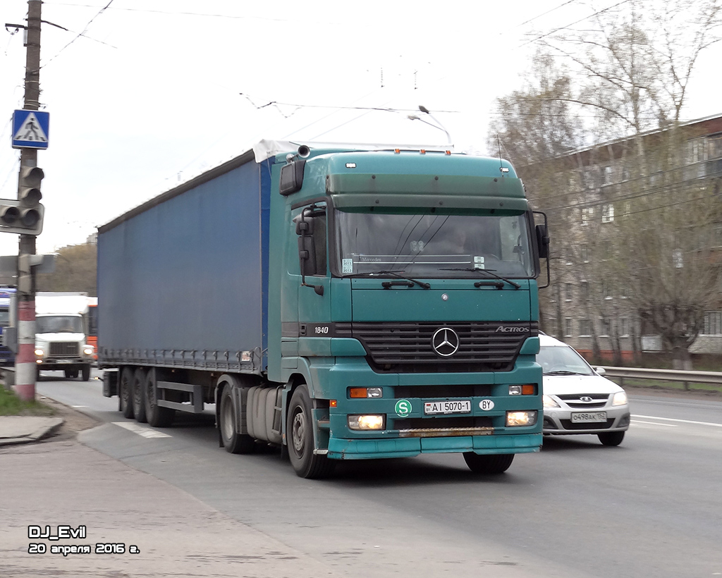 Брестская область, № АІ 5070-1 — Mercedes-Benz Actros ('1997) 1840
