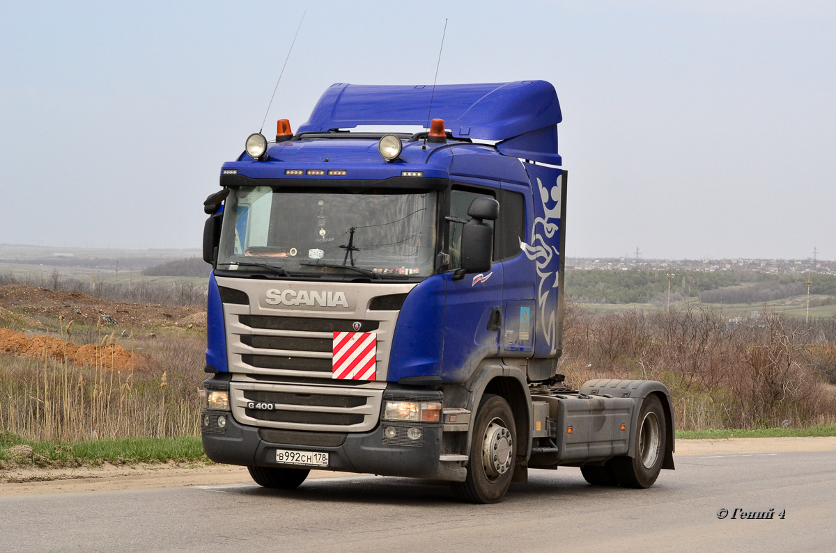 Санкт-Петербург, № В 992 СН 178 — Scania ('2013) G400