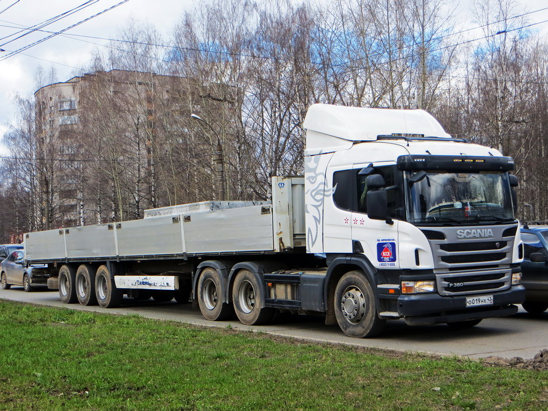 Кировская область, № О 019 НХ 43 — Scania ('2011) P380
