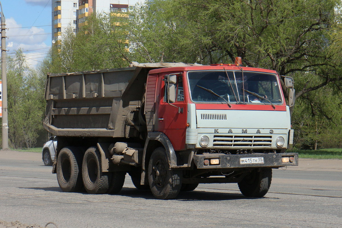Омская область, № М 415 ТК 55 — КамАЗ-5511