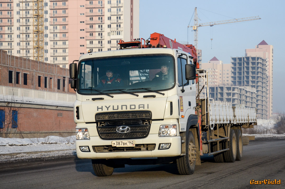 Кемеровская область, № У 387 ВК 142 — Hyundai Power Truck HD250