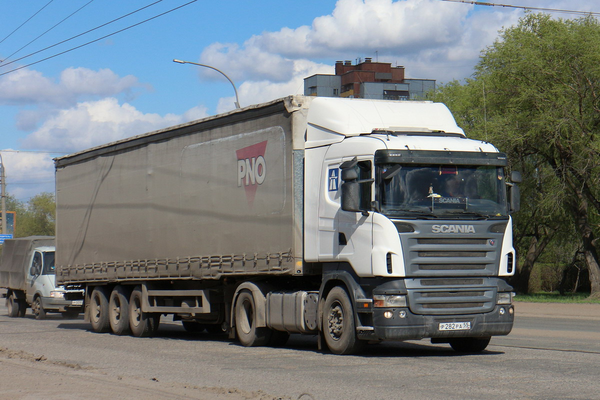 Омская область, № Р 282 РА 55 — Scania ('2004) R420