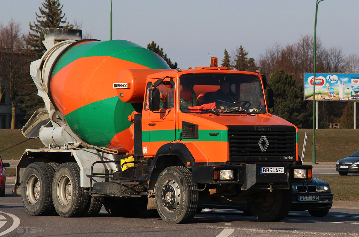 Литва, № BBR 473 — Renault CBH/CLM/C (общая модель)