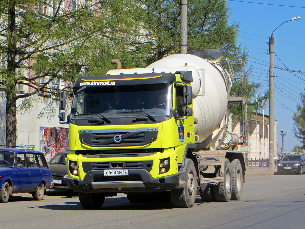 Кировская область, № Х 448 ОМ 43 — Volvo ('2010) FMX.400 [X9P]