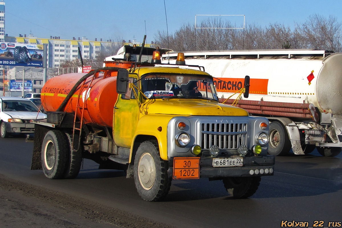 Алтайский край, № В 681 ЕЕ 22 — ГАЗ-53А