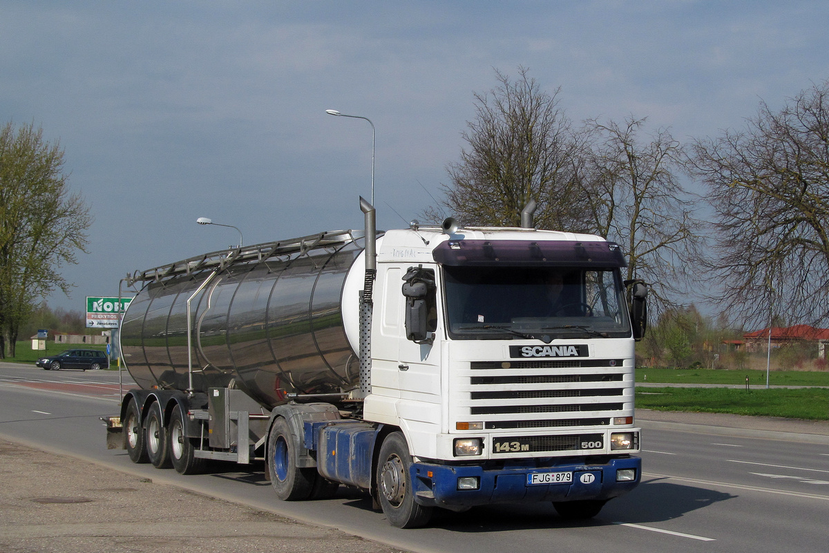 Литва, № FJG 879 — Scania (III) R143M