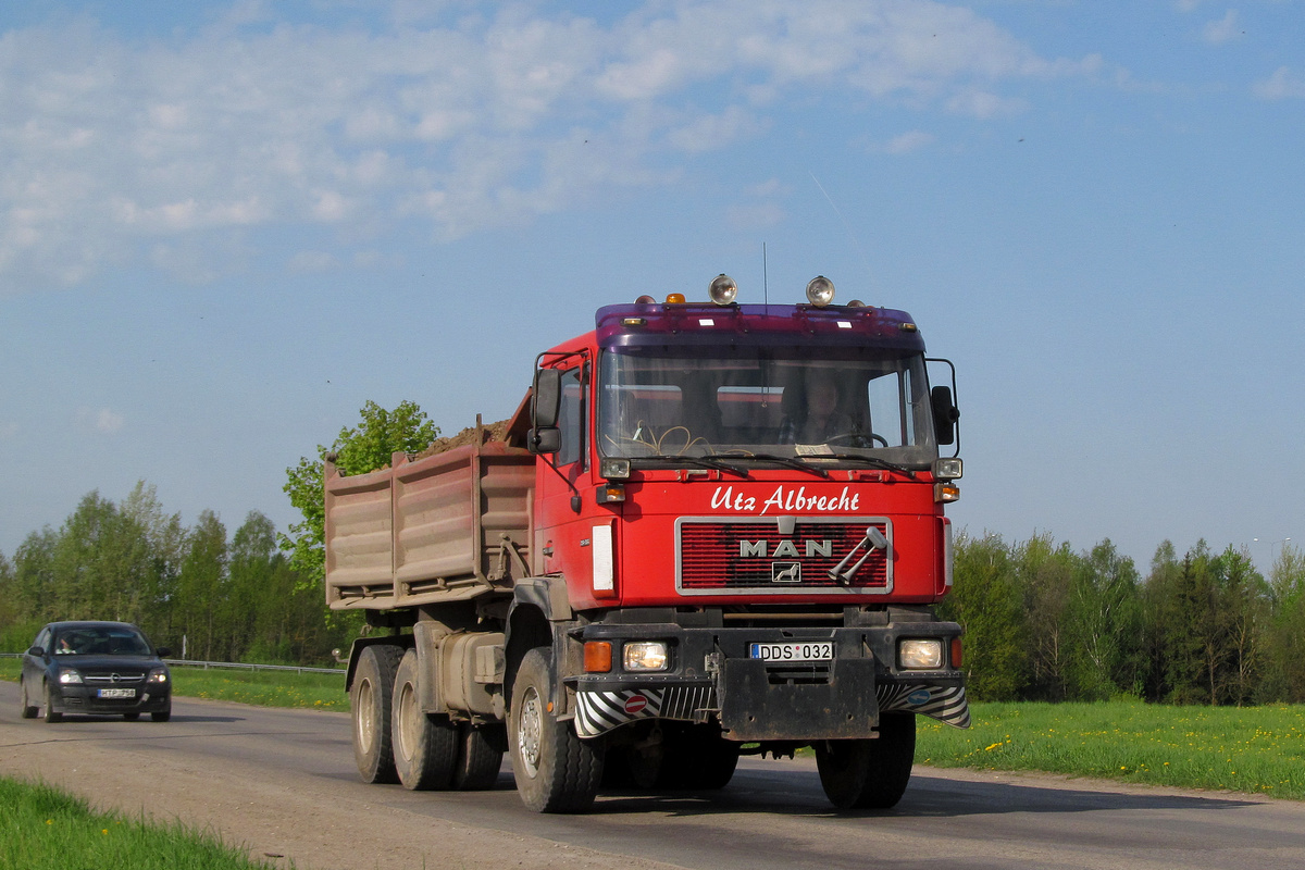 Литва, № DDS 032 — MAN F90 (общая модель)