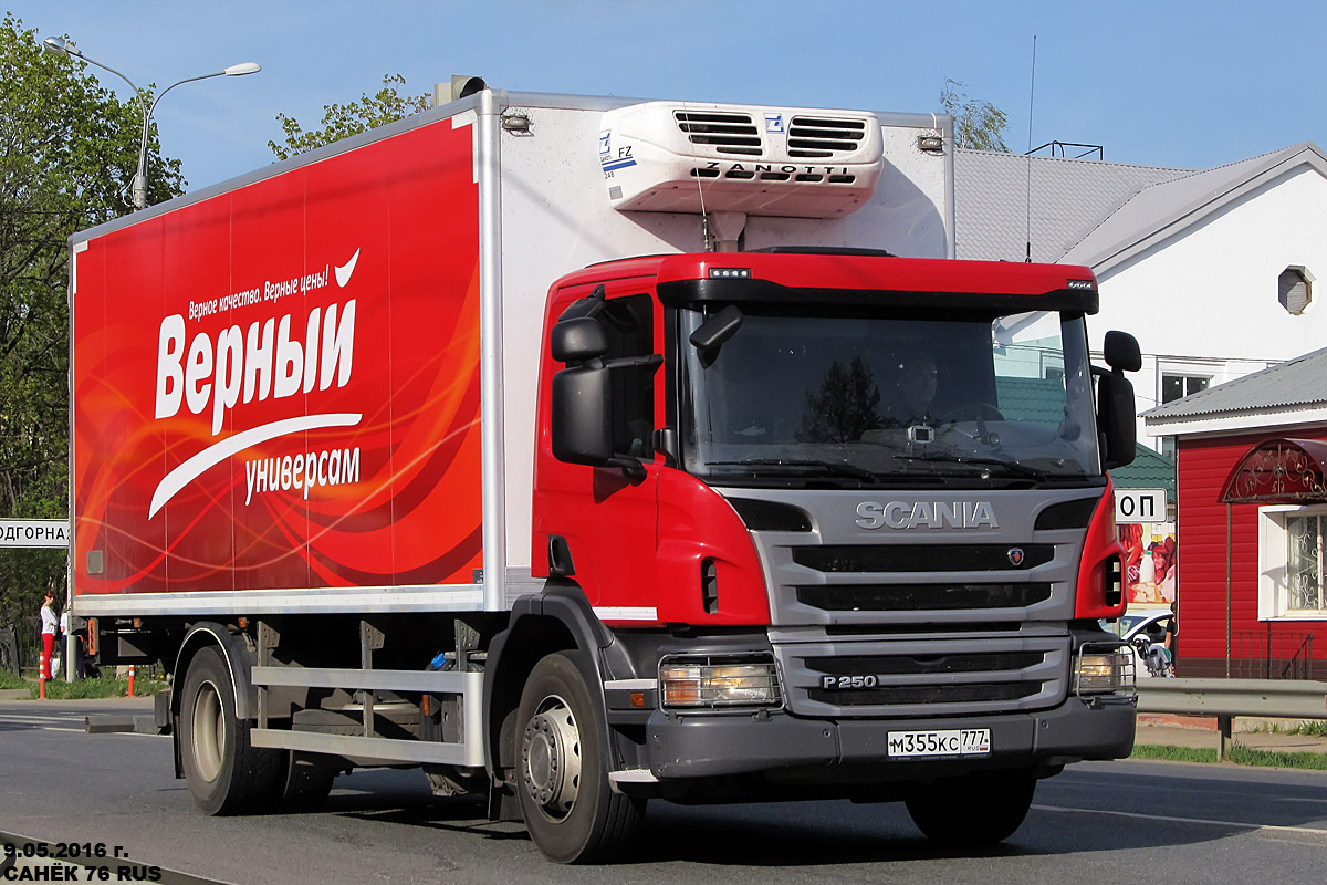 Москва, № М 355 КС 777 — Scania ('2011) P250
