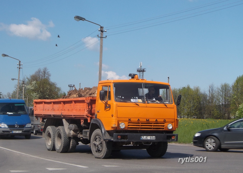 Литва, № ZJE 934 — КамАЗ-5320