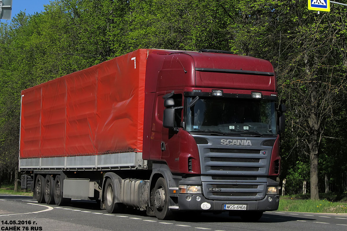 Польша, № WGS 6H06 — Scania ('2004) R420