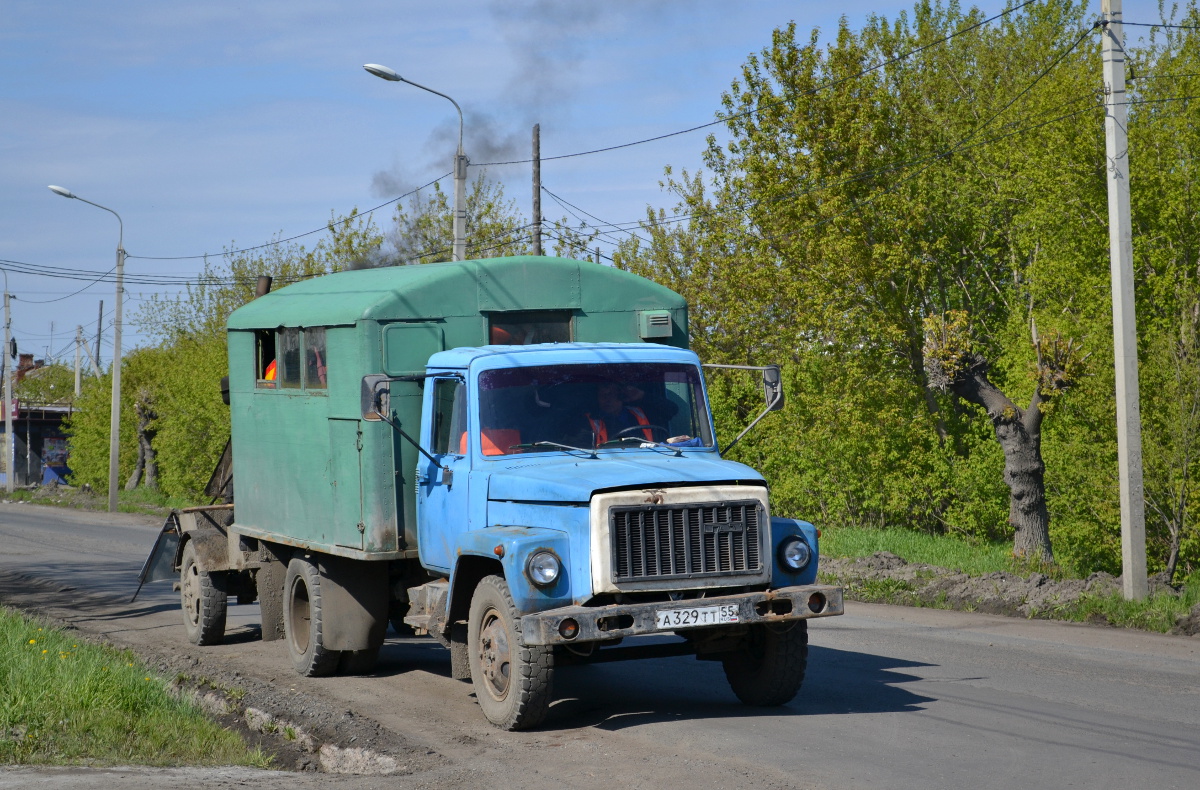 Омская область, № А 329 ТТ 55 — ГАЗ-3307