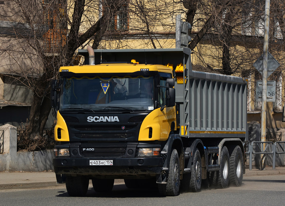 Пермский край, № Е 403 НС 159 — Scania ('2011) P400
