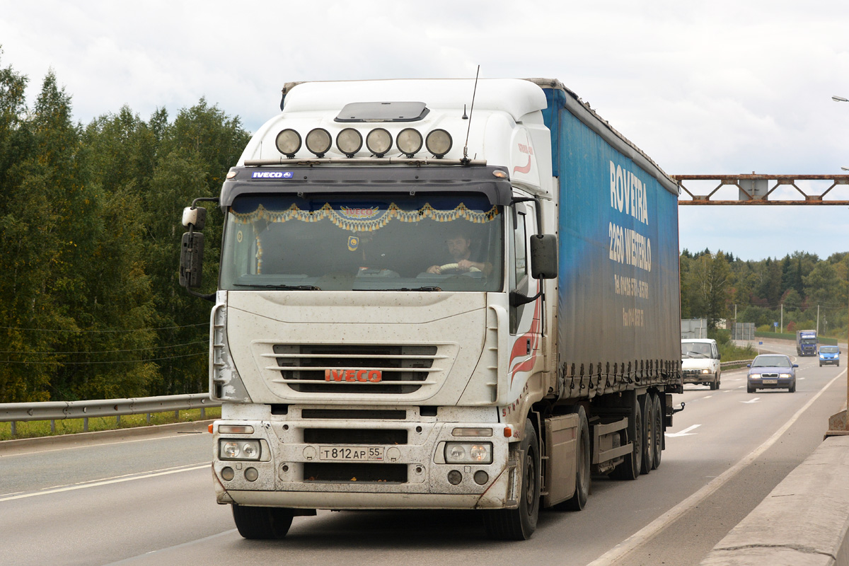 Омская область, № Т 812 АР 55 — IVECO Stralis ('2002)