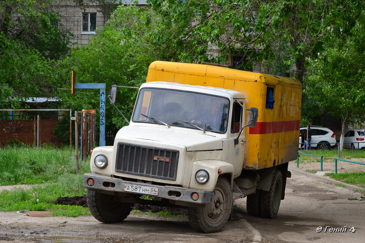 Волгоградская область, № А 587 НМ 34 — ГАЗ-3307