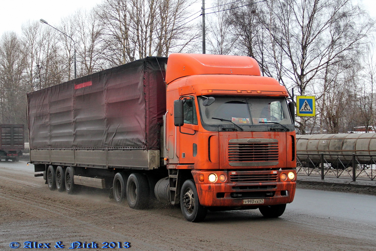 Ленинградская область, № У 993 УХ 47 — Freightliner Argosy