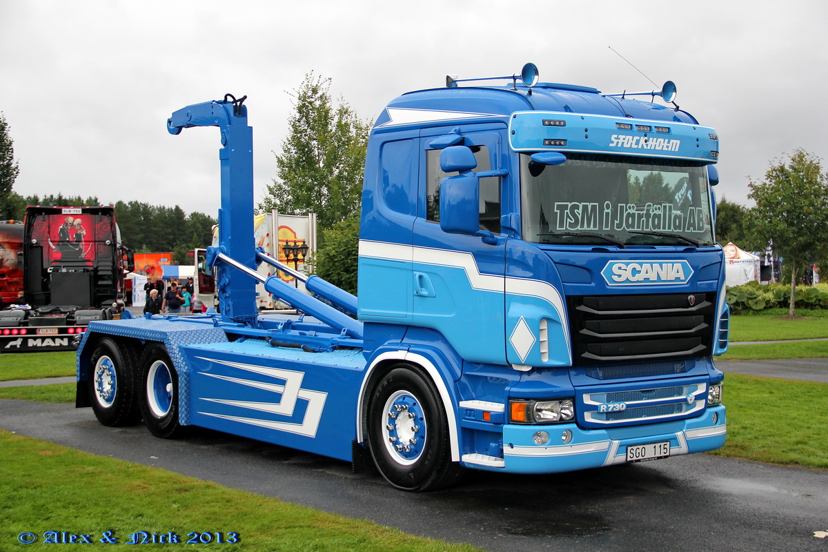 Швеция, № SGO 115 — Scania ('2009) R730