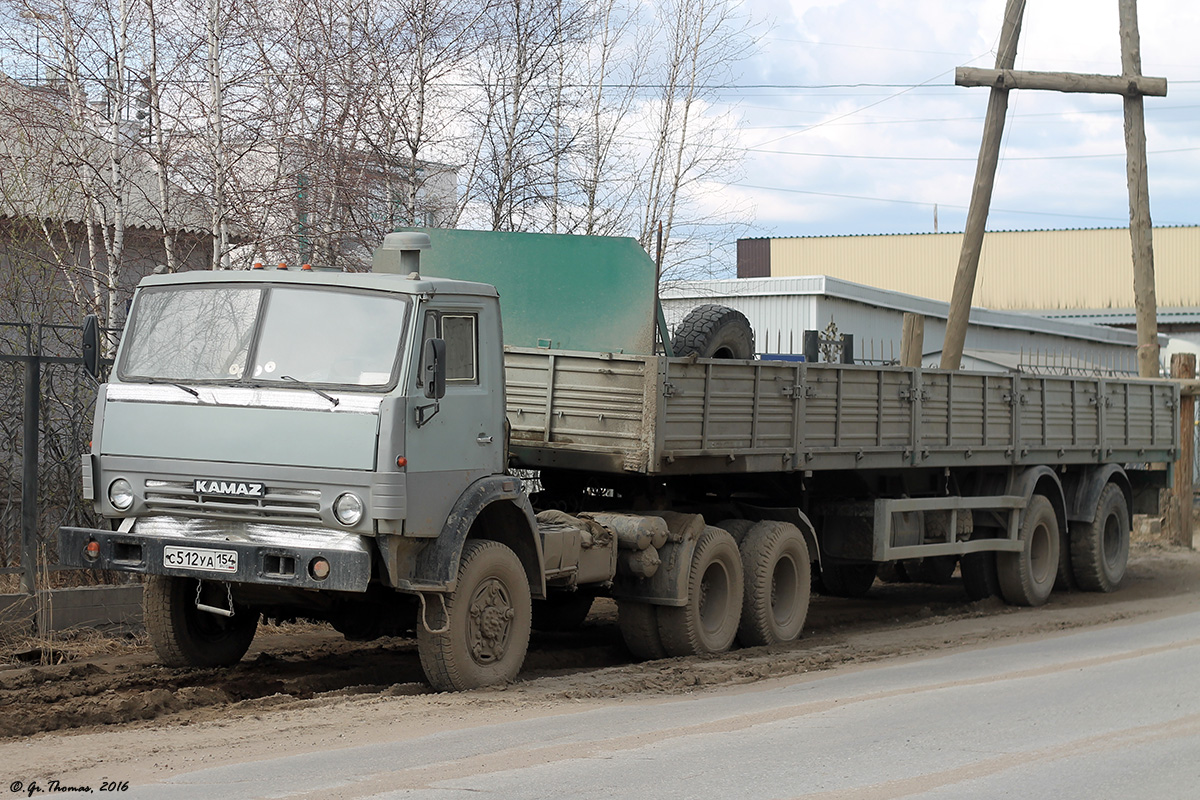 Саха (Якутия), № С 512 УА 154 — КамАЗ-53228 (общая модель)