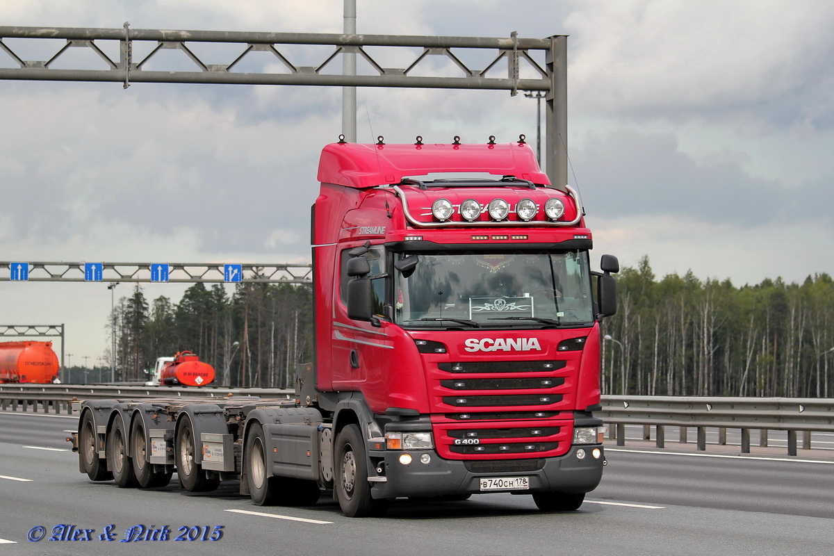 Санкт-Петербург, № В 740 СН 178 — Scania ('2013) G400