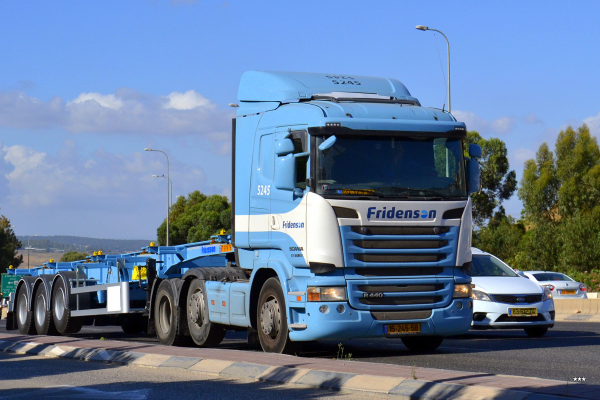 Израиль, № 5245 — Scania ('2013) R440