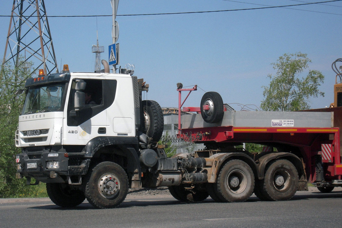 Тюменская область, № Н 470 УХ 72 — IVECO-AMT Trakker ('2007)