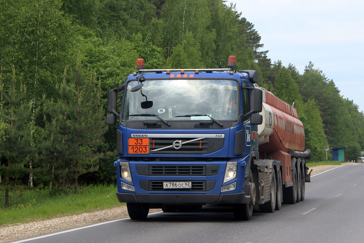 Рязанская область, № А 786 ОС 62 — Volvo ('2010) FM-Series